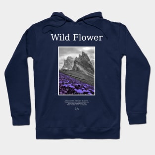 Wild Flower 2 Light Hoodie